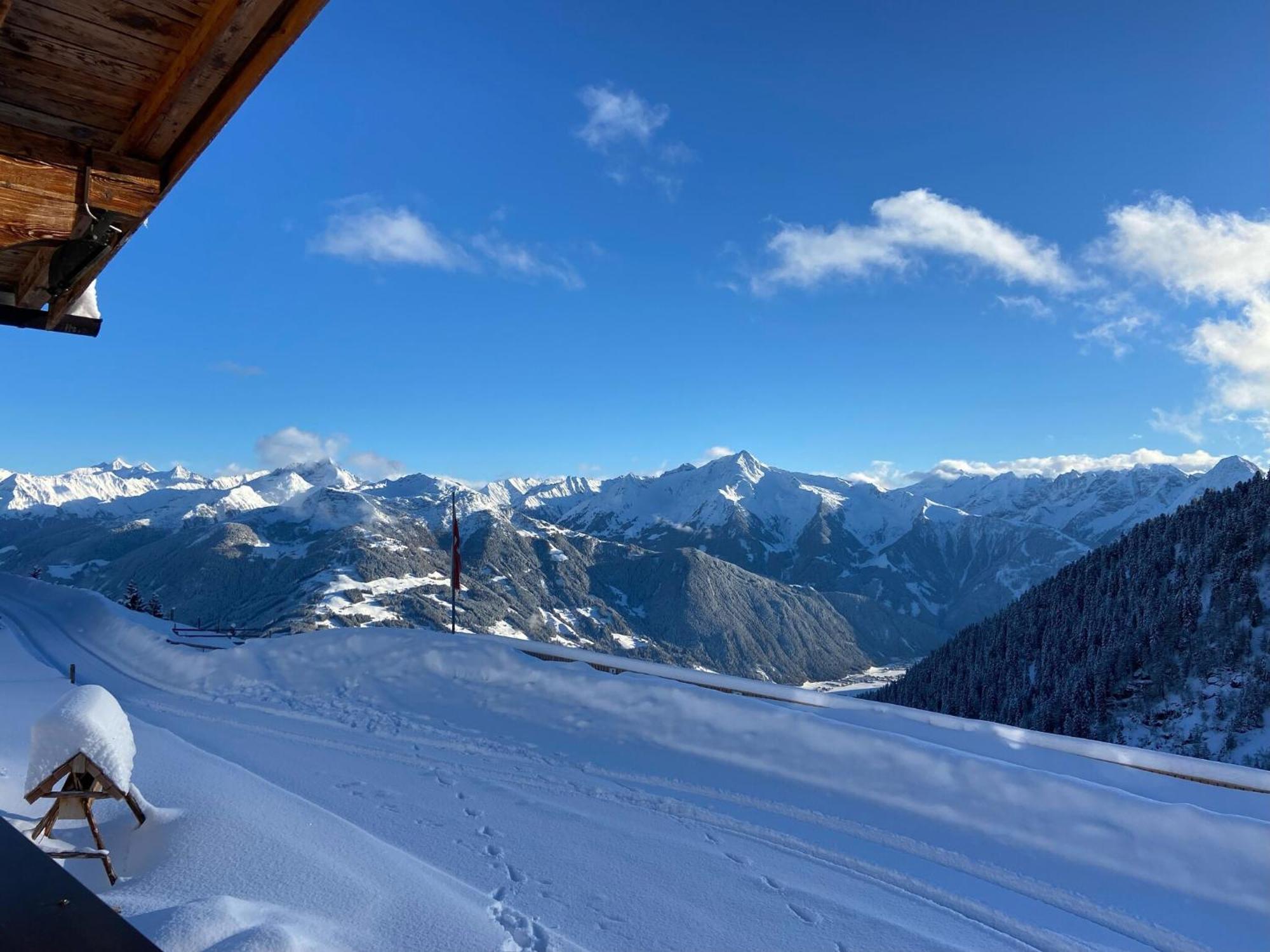 New Holiday Home On The Alm With Terrace And Balcony Zellberg Extérieur photo