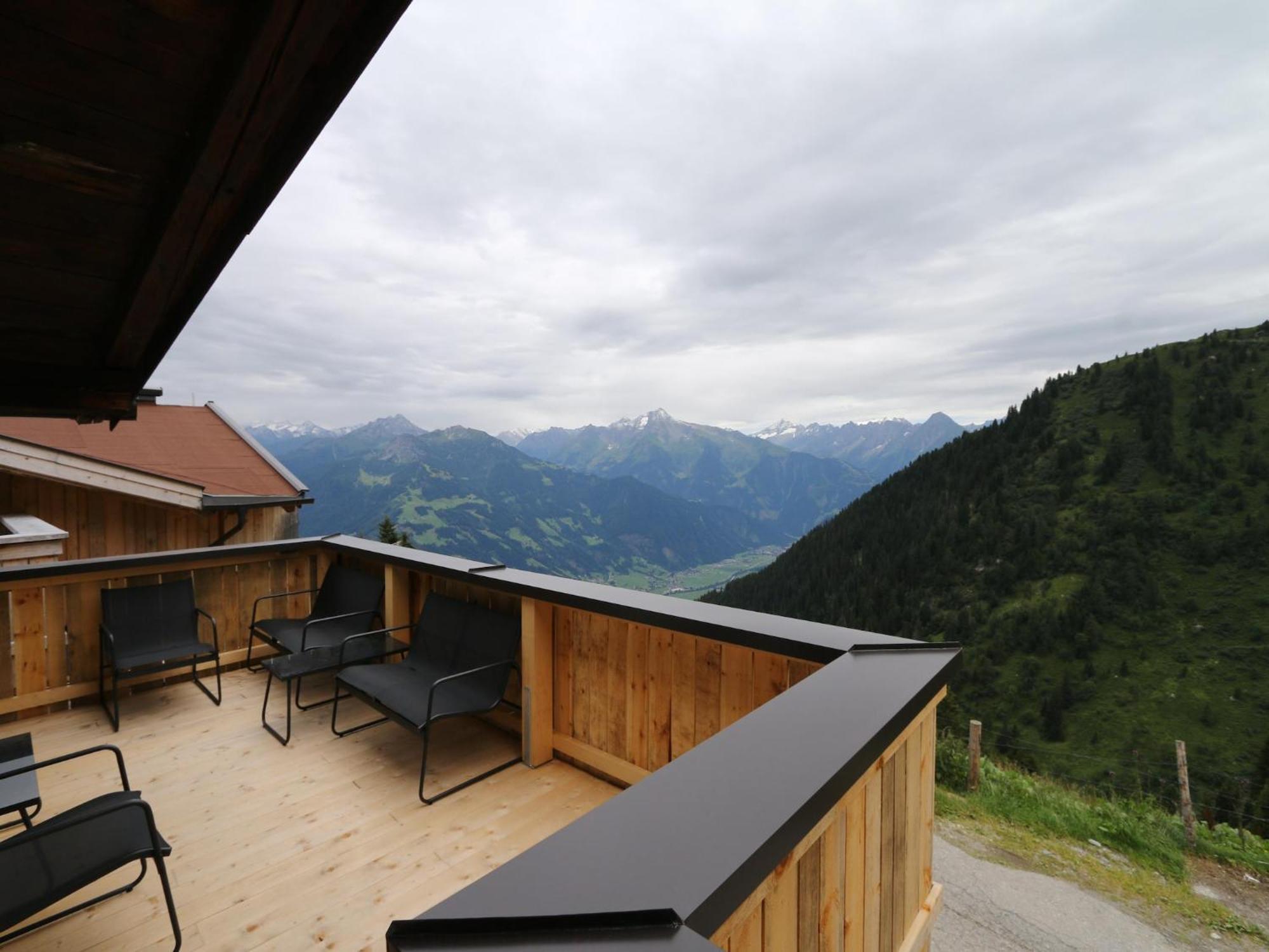 New Holiday Home On The Alm With Terrace And Balcony Zellberg Extérieur photo